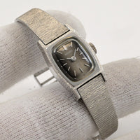 Vintage 1962 Seiko Brown Dial Women's Watch 17 Jewels Hand-winding Ref.11-3630