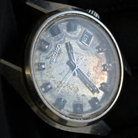 For Parts As-Is KING SEIKO Automatic Ref.5625-7000 Not Working Poor Condition