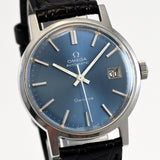 OMEGA Geneve Cal.1481 Blue Dial Automatic Men's Watch Ref.166.098