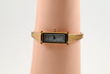 Vintage GUCCI 1500L Quartz 12mm 1P Shell dial Square Women Watch