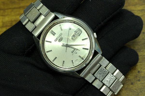 For Parts As-Is SEIKO 5 DX Ref.6106-7030 Not Runs Poor Condition Bad Quick set