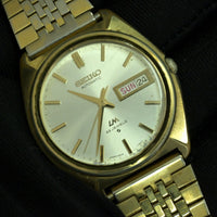 For Parts SEIKO LORDMATIC Ref.5606-7000 Not Run Poor Quick Set OK