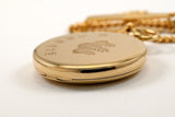 SEIKO Quartz Pocket watch Gold Tone Ref.7N07-0010 Gift by the Prime Minister