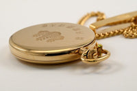 SEIKO Quartz Pocket watch Gold Tone Ref.7N07-0010 Gift by the Prime Minister