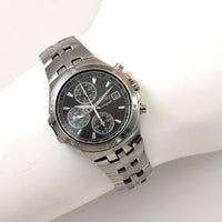 SEIKO Quartz Chronograph Black Tone Dial Men's Watch Ref.7T92-0FN0