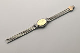 SEIKO EXCELINE women Oval Shape Pearl Shell Tone Dial Ref.1E21-5030