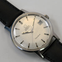 Vintage 1969 OMEGA Geneve Cal.565 Silver Dial Automatic Men's Watch Ref.166.070