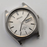 As-Is For Parts SEIKO LORDMATIC Ref.5606-7080 Runs Actually Poor Quick Set Bad