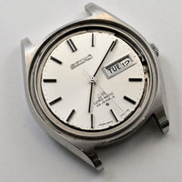 As-Is For Parts SEIKO LORDMATIC Ref.5606-7080 Runs Actually Poor Quick Set Bad