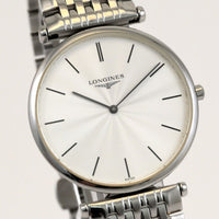 Longines Grande Classique 33mm Silver Dial Quartz Midsize Watch L4.709.4