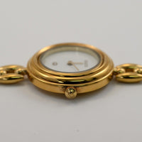 GUCCI Change Bezel Dial 6 colors Women's Gold Watch Bracelet 11/12.2 w/Box