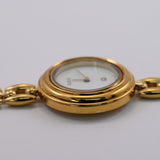 GUCCI Change Bezel Dial 6 colors Women's Gold Watch Bracelet 11/12.2 w/Box