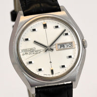 Vintage SEIKO LORDMATIC 25J Silver Dial Automatic Day/Date Ref.5606-7010