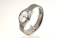 Vintage Seiko QUARTZ QZ 36mm Silver Tone Dial Date quartz Ref.0923-8010 May 1975