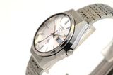 Vintage Seiko QUARTZ QZ 36mm Silver Tone Dial Date quartz Ref.0923-8010 May 1975