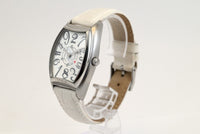 COGU ITALY Men's Automatic Watch Crazy Hours Stainless Steel Two-Hand Leather