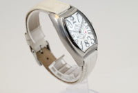 COGU ITALY Men's Automatic Watch Crazy Hours Stainless Steel Two-Hand Leather