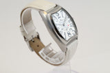 COGU ITALY Men's Automatic Watch Crazy Hours Stainless Steel Two-Hand Leather