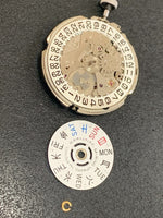 As-Is / For Parts Seiko 5606A 23J MOVEMENT SEIKO 5606 LM LORD MATIC Working