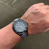 Citizen ATTESA CB3030-76E Eco-Drive Solar Analog Titanium Men Watch Black w/Box