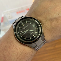 Citizen ATTESA CB3030-76E Eco-Drive Solar Analog Titanium Men Watch Black w/Box