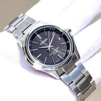 SEIKO Radio-Controlled Solar Watch Model: 7B24-0BN0 Case Size: 40mm Black