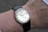 Vintage OMEGA De Ville 35mm Silver dial Automatic Cal.565 Ref.166.033