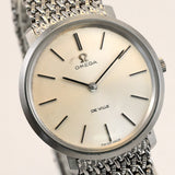 Vintage OMEGA De Ville 33mm Silver dial Hand-Winding Cal.620 Ref.111.077 Working