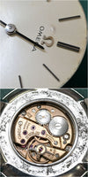 Vintage OMEGA De Ville 33mm Silver dial Hand-Winding Cal.620 Ref.111.077 Working