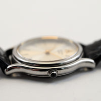 *Near MINT* SEIKO CREDOR 24mm/ Silver dial Women's QUARTZ Ref.4J81-0A40