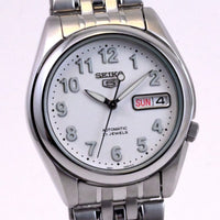 SEIKO 5 Automatic Day/Date 21 Jewels Ref.7S26-01V0 Cal.7S26A Working