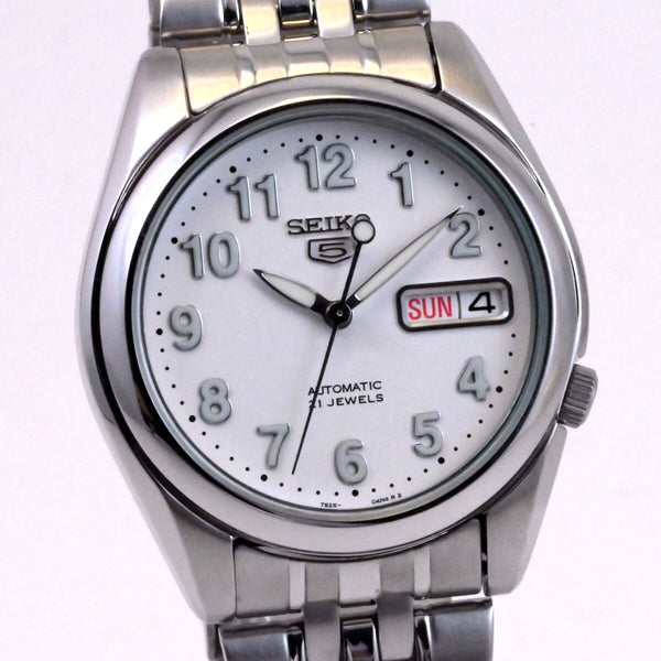 SEIKO 5 Automatic Day/Date 21 Jewels Ref.7S26-01V0 Cal.7S26A Working