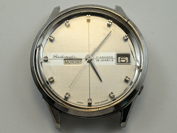 As-Is / For Parts Seiko SEIKOMATIC Cal.6206A Ref.6206-8010 Working