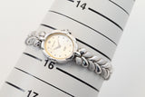 *Near MINT* CITIZEN Exceed 19.5mm/ Silver dial women's QUARTZ Cal.4420 SV925