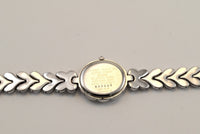 *Near MINT* CITIZEN Exceed 19.5mm/ Silver dial women's QUARTZ Cal.4420 SV925