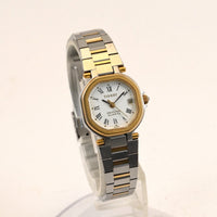 *Exc+5* Vintage TISSOT SEASTAR Quartz 23mm White Octagon case Women's watch