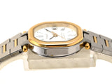 *Exc+5* Vintage TISSOT SEASTAR Quartz 23mm White Octagon case Women's watch