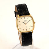SEIKO Chariot QUARTZ 30mm Square Shape Gold-Filled Case Ref.7820-5050