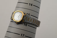 *Exc+5* Vintage TISSOT SEASTAR Quartz 23mm White Octagon case Women's watch