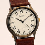 *Near MINT* CITIZEN VEGA JUNCTION 32mm/ Beige dial Unisex QUARTZ Cal.6A31