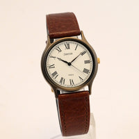 *Near MINT* CITIZEN VEGA JUNCTION 32mm/ Beige dial Unisex QUARTZ Cal.6A31