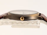 *Near MINT* CITIZEN VEGA JUNCTION 32mm/ Beige dial Unisex QUARTZ Cal.6A31