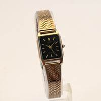 SEIKO EXCELINE QUARTZ 19.5mm Tank Shape NSAG Case Ref.1221-5020