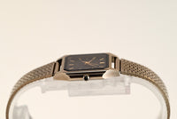 SEIKO EXCELINE QUARTZ 19.5mm Tank Shape NSAG Case Ref.1221-5020