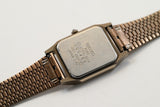 SEIKO EXCELINE QUARTZ 19.5mm Tank Shape NSAG Case Ref.1221-5020