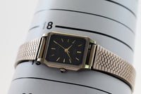 SEIKO EXCELINE QUARTZ 19.5mm Tank Shape NSAG Case Ref.1221-5020