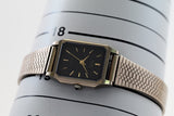 SEIKO EXCELINE QUARTZ 19.5mm Tank Shape NSAG Case Ref.1221-5020